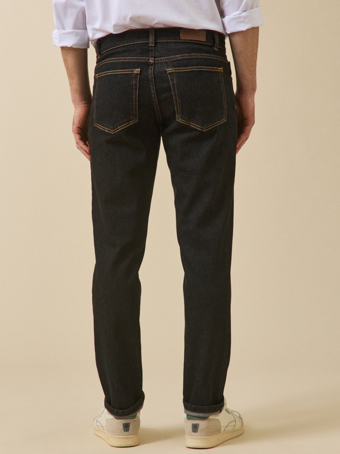 Regular fit herenjeans - biokatoen