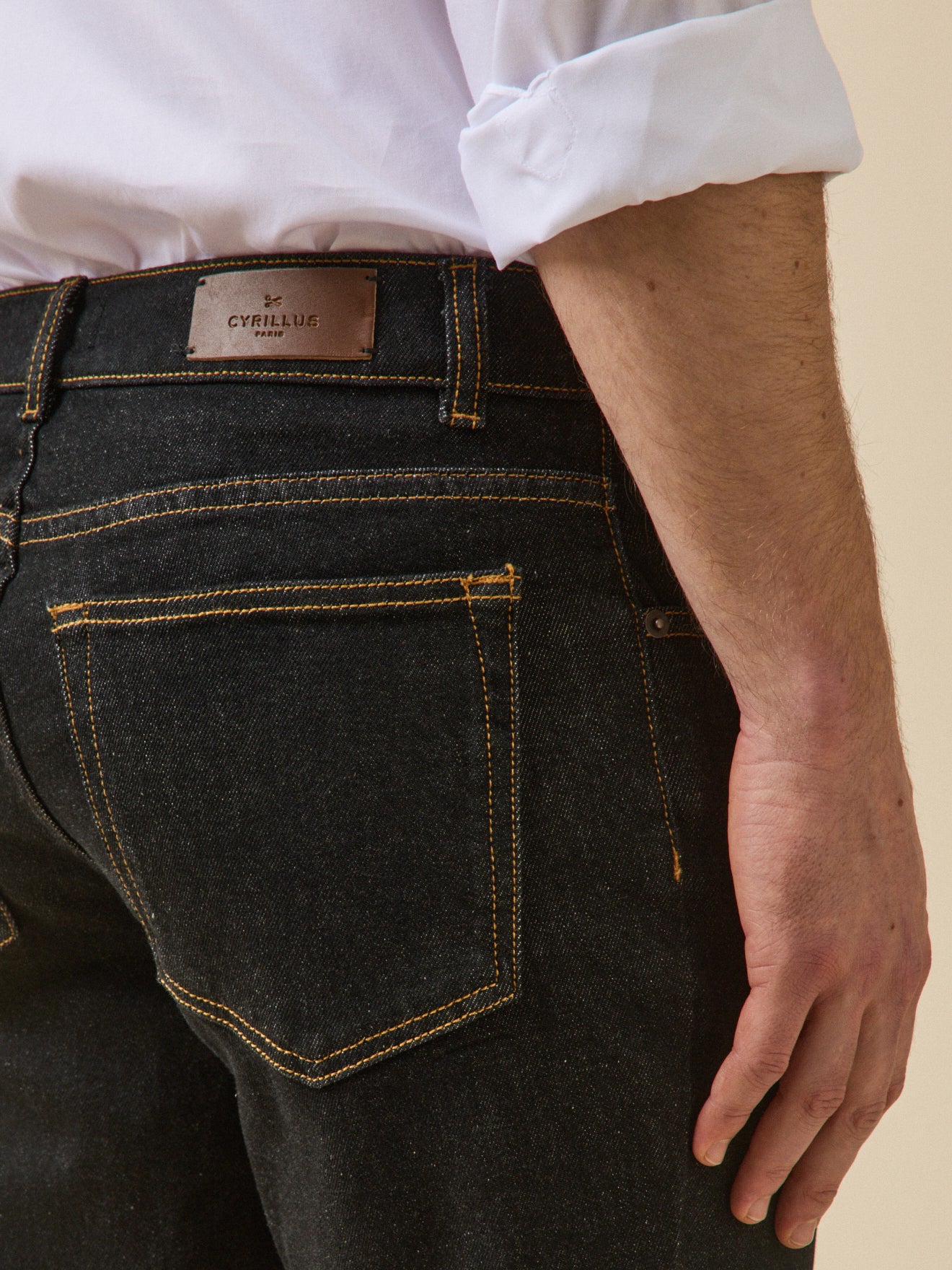 Regular fit herenjeans - biokatoen