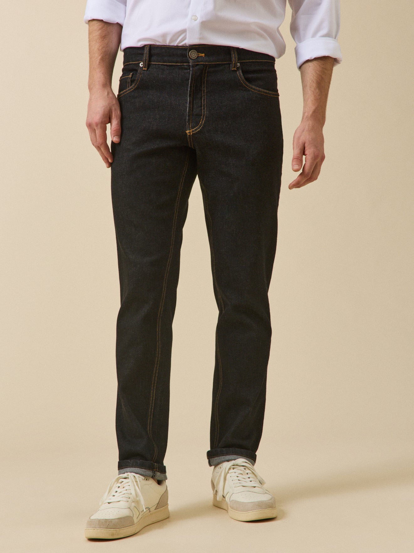 Jean regular homme coton biologique