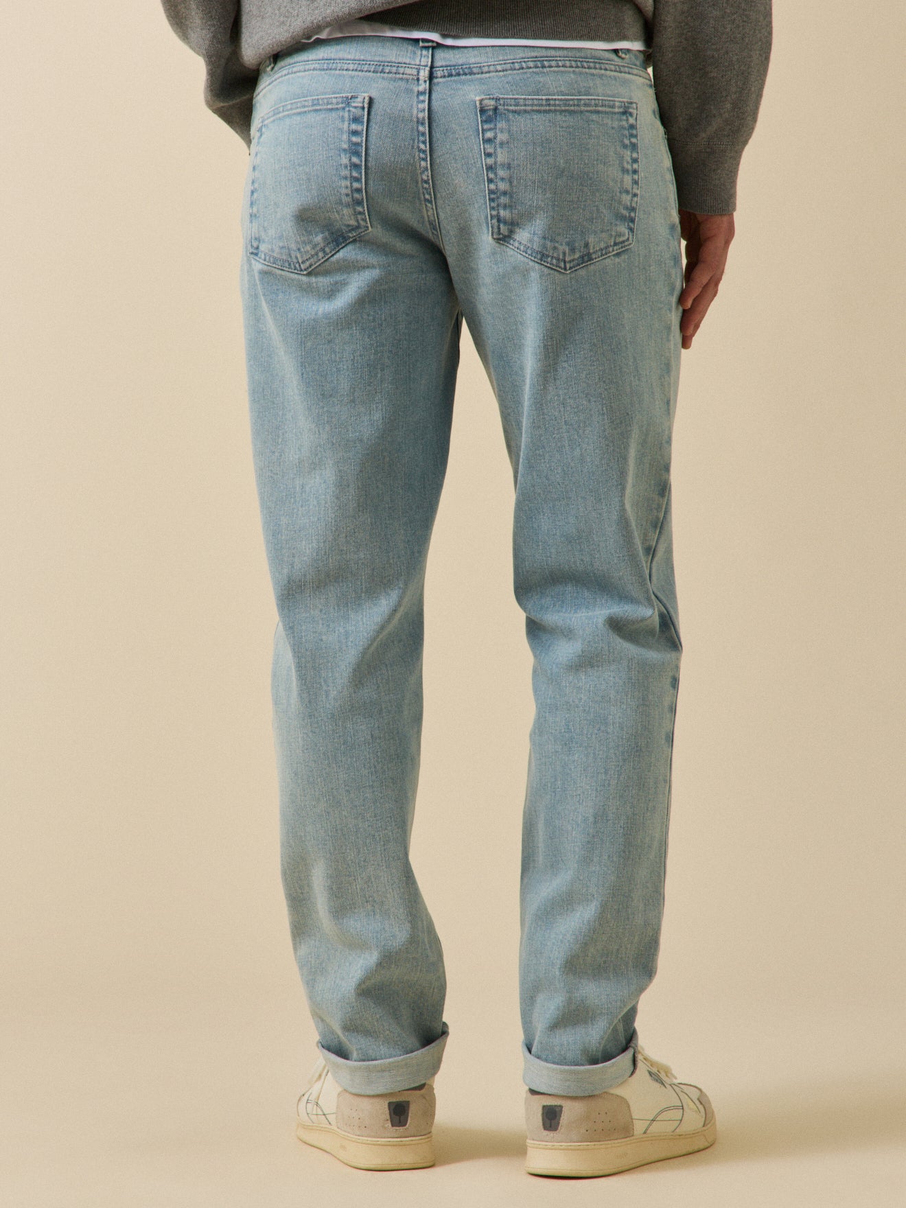 Regular fit herenjeans - biokatoen
