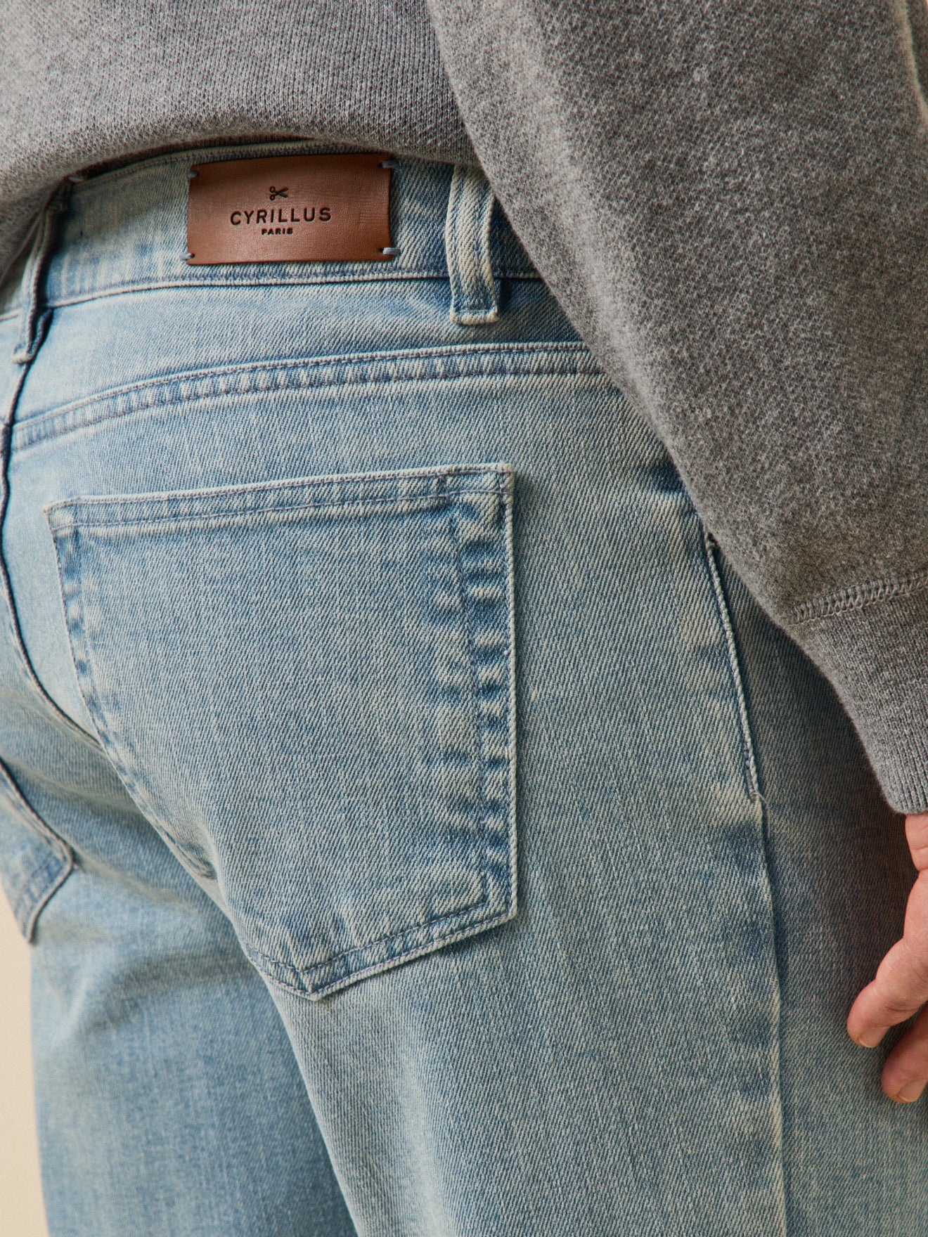 Regular fit herenjeans - biokatoen