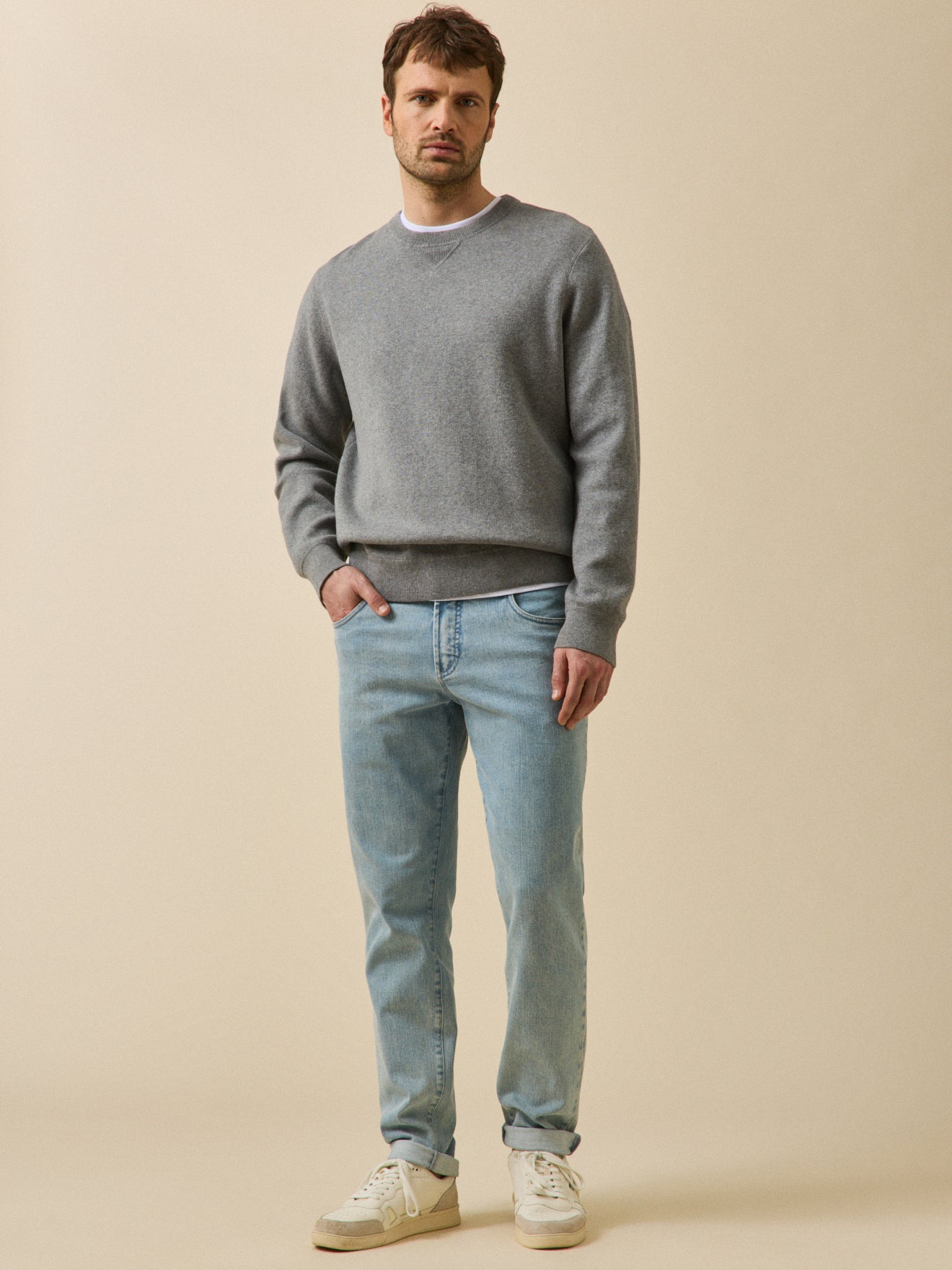 Regular fit herenjeans - biokatoen