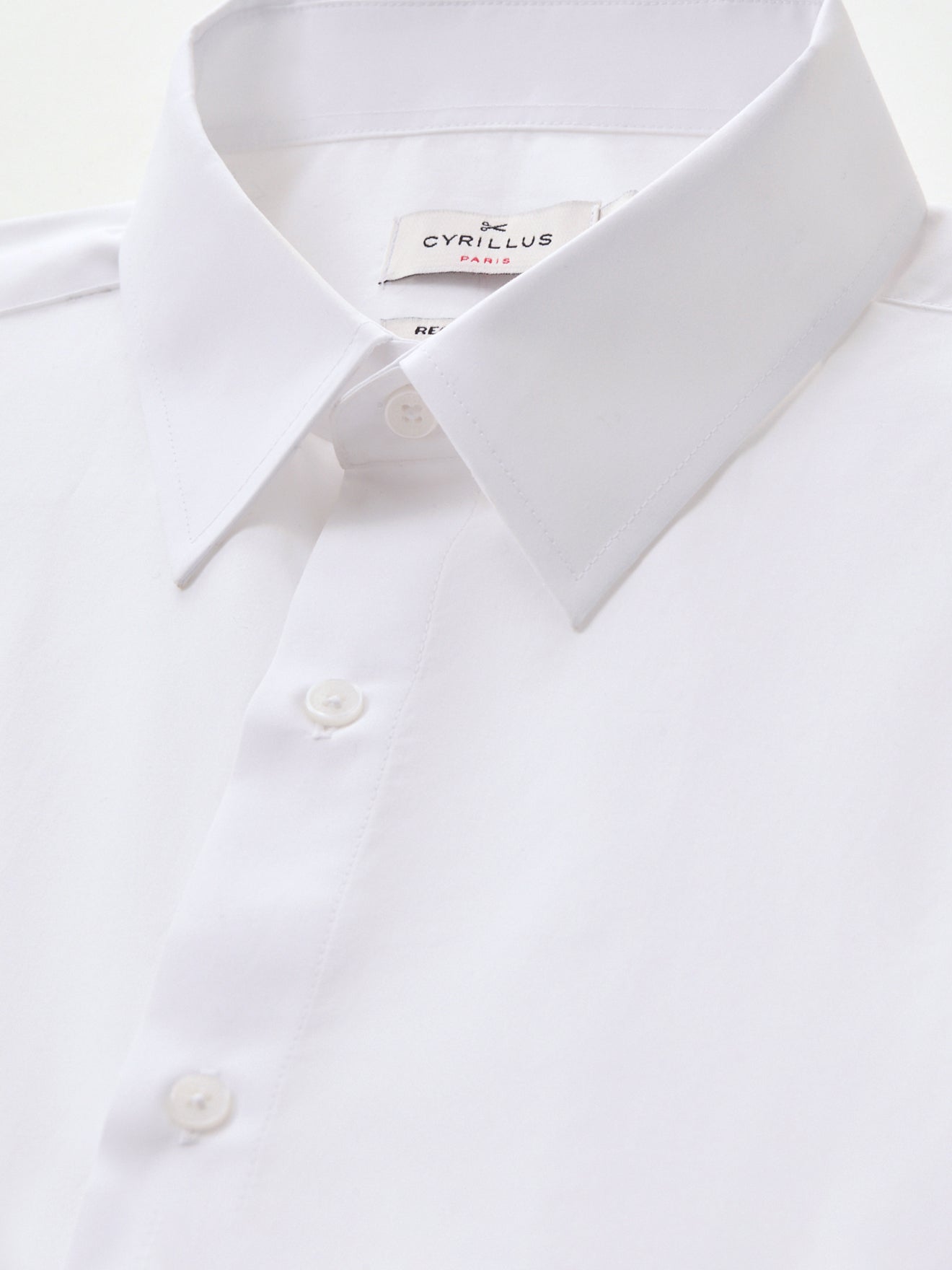Chemise Regular Fit homme popeline unie easy care