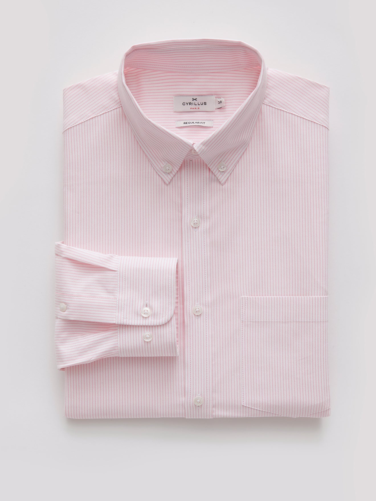 Classic fit herenhemd in oxfordstof - biokatoen