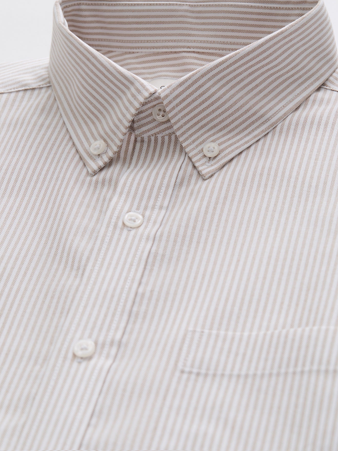 Classic fit herenhemd in oxfordstof - biokatoen