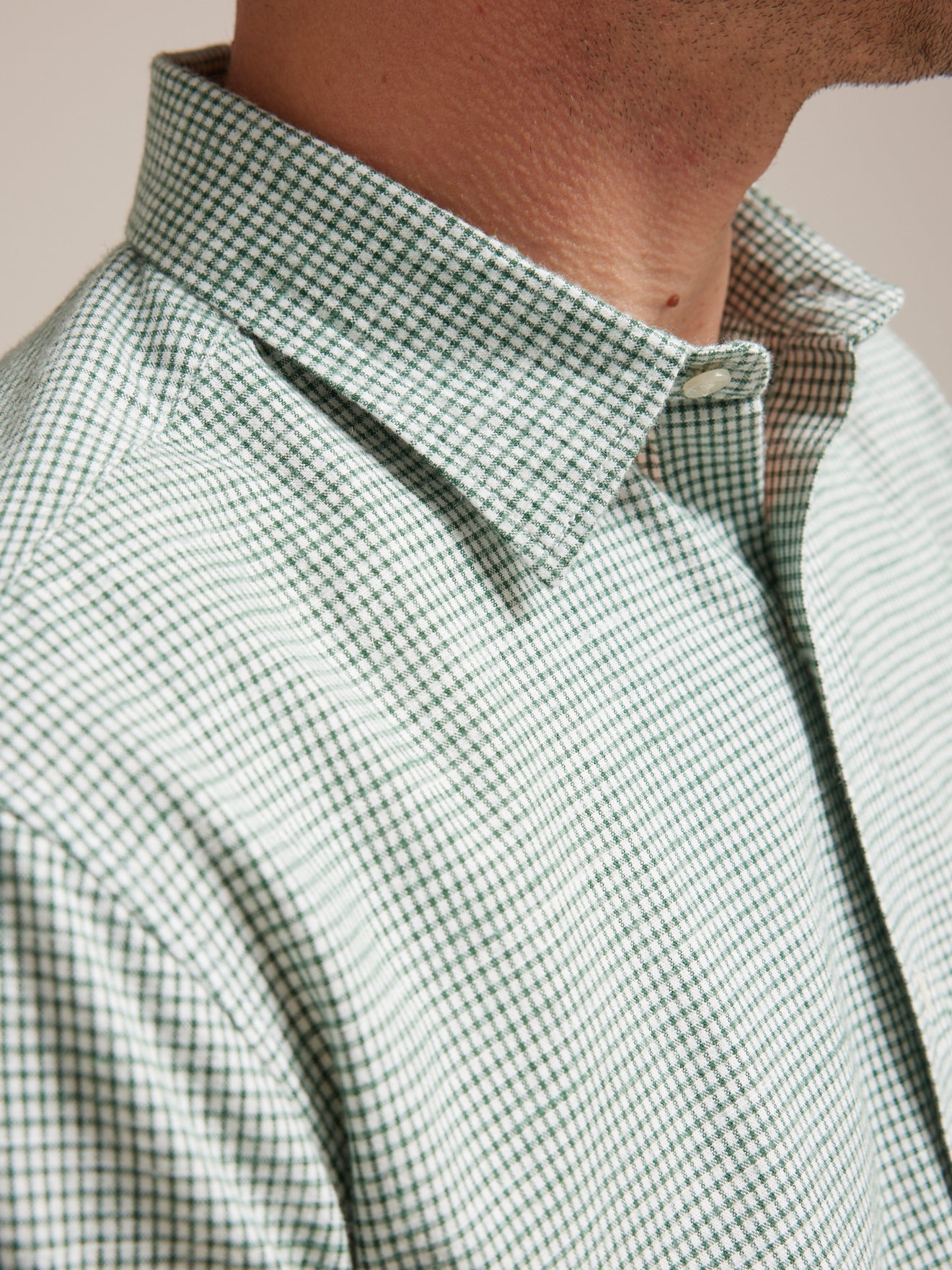 Regular fit herenhemd met ruitenprint
