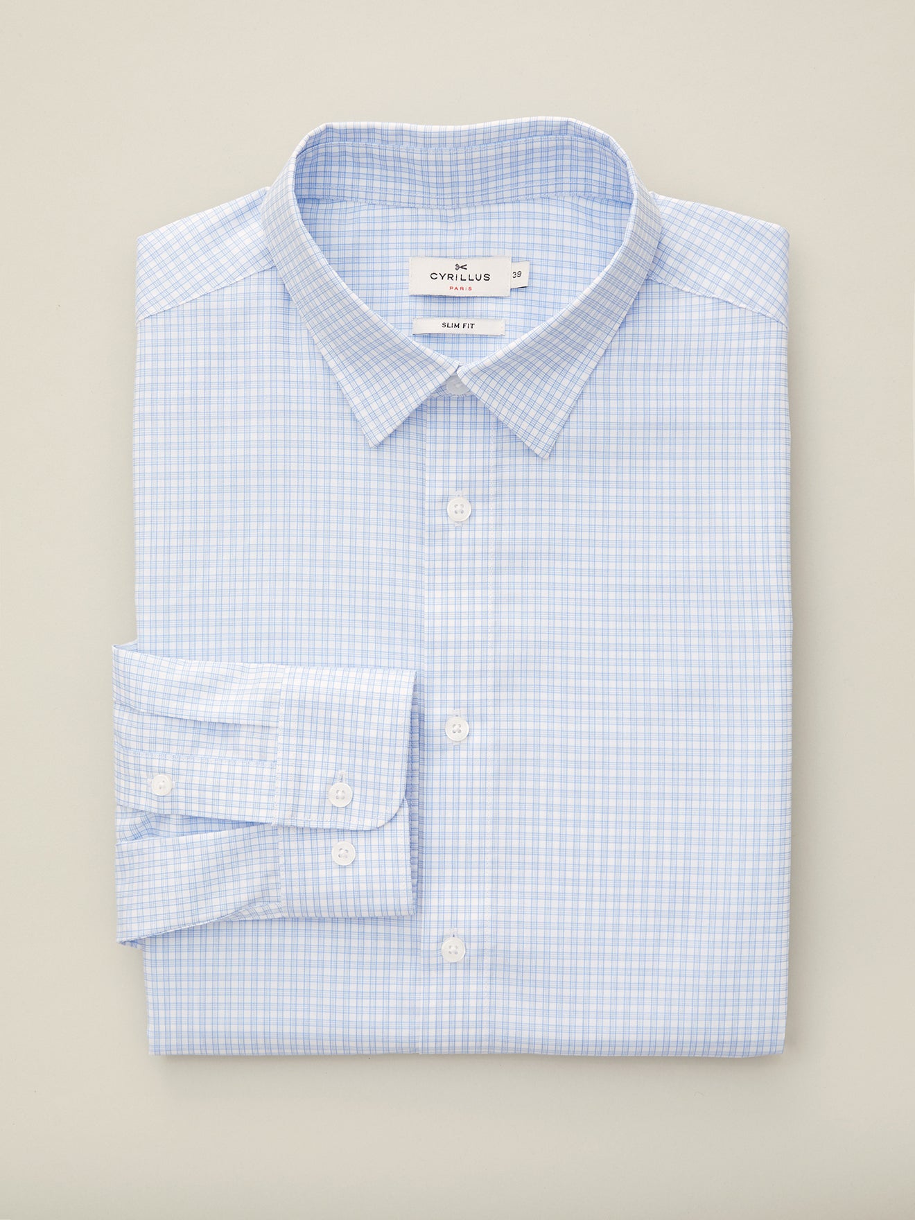 Chemise carreaux Slim Fit homme non iron