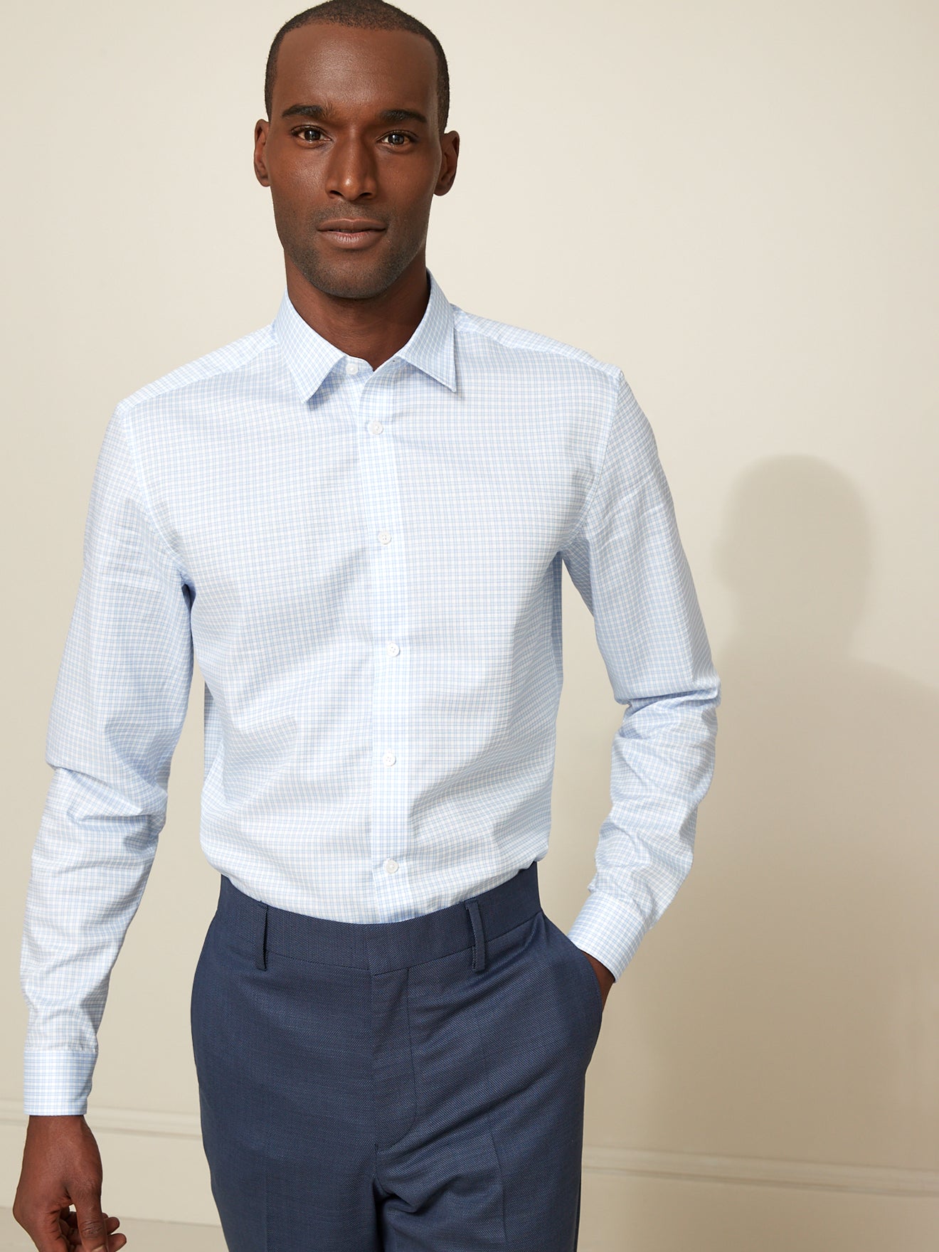 Chemise carreaux Slim Fit homme non iron