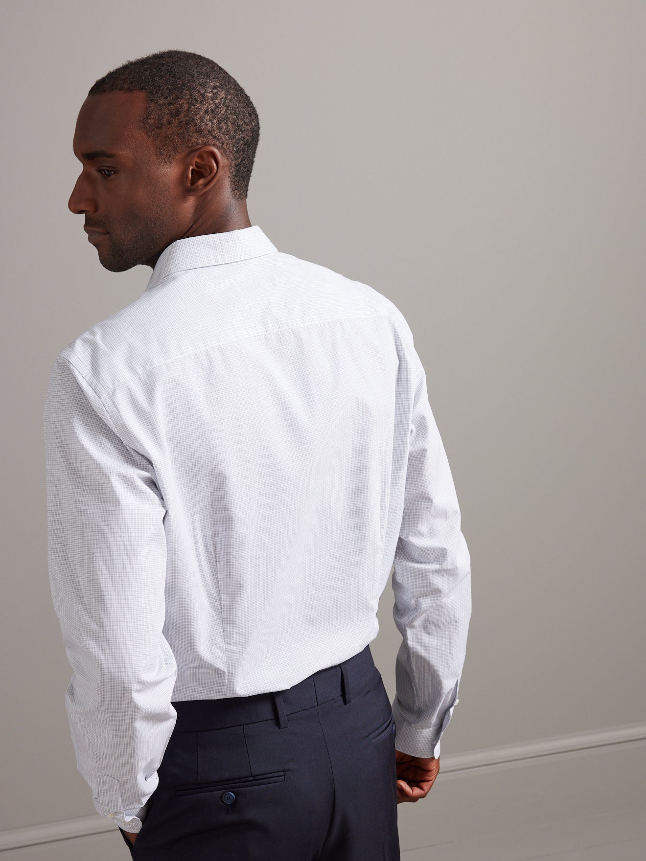 Chemise carreaux slim fit homme non iron