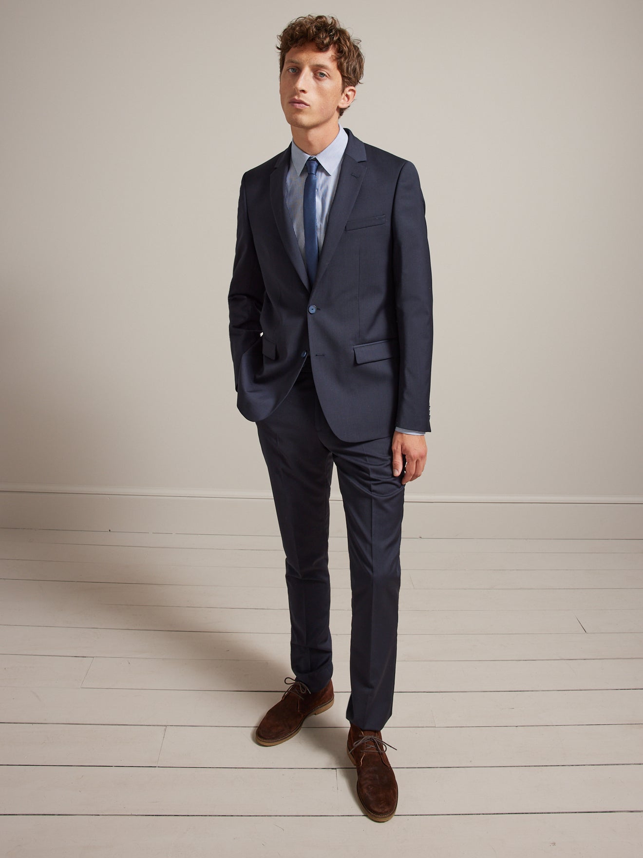 Gestreept herenhemd, non-iron, regular fit