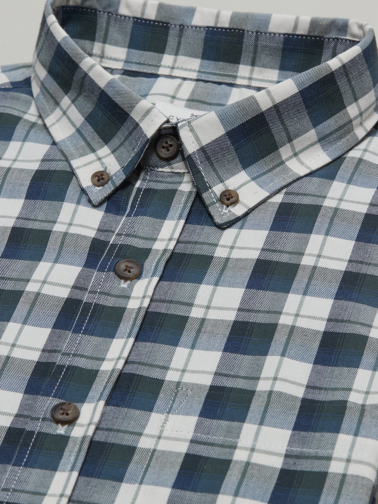 Chemise carreaux regular fit homme - coton biologique