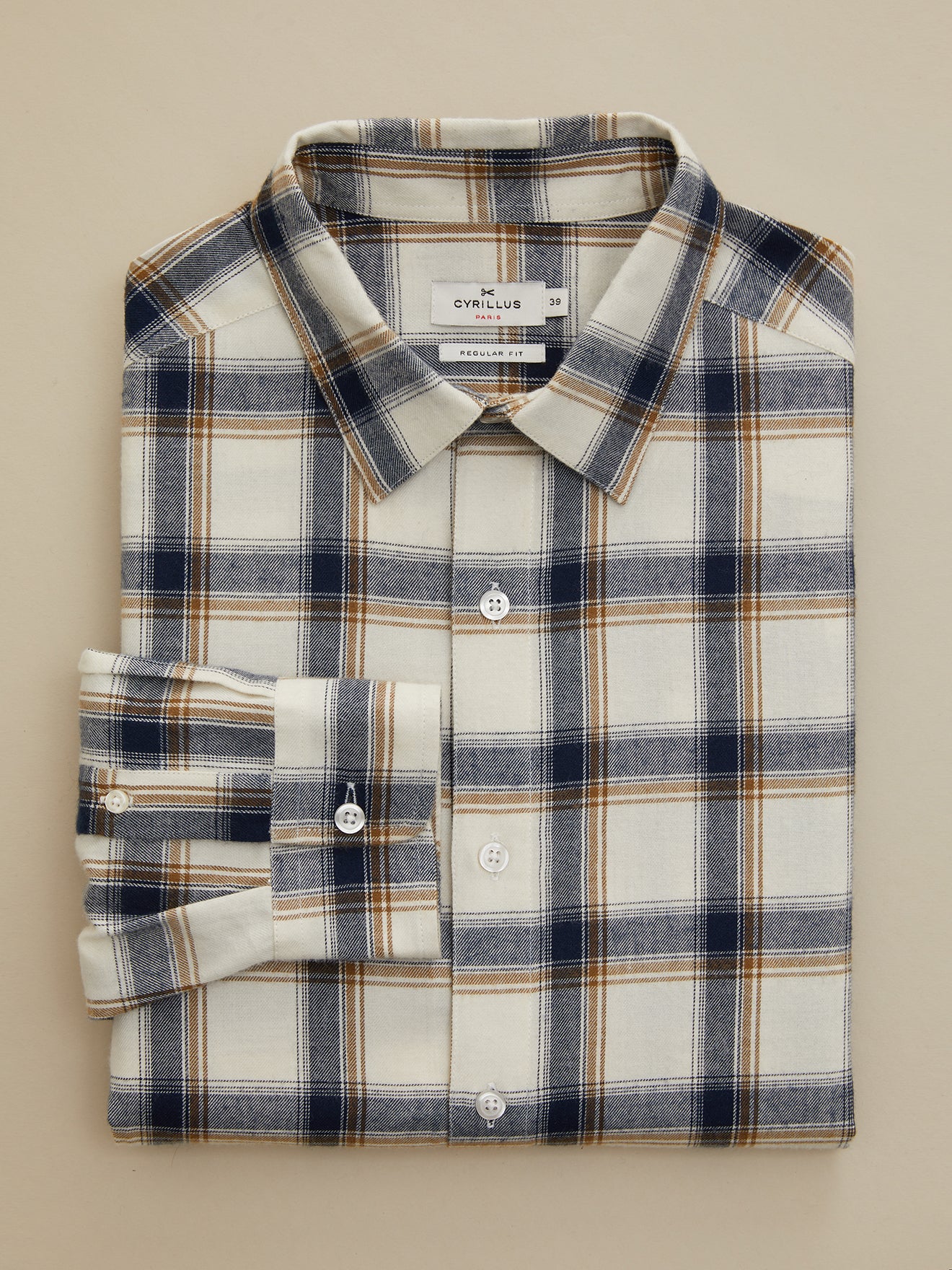 Chemise carreaux Regular Fit homme