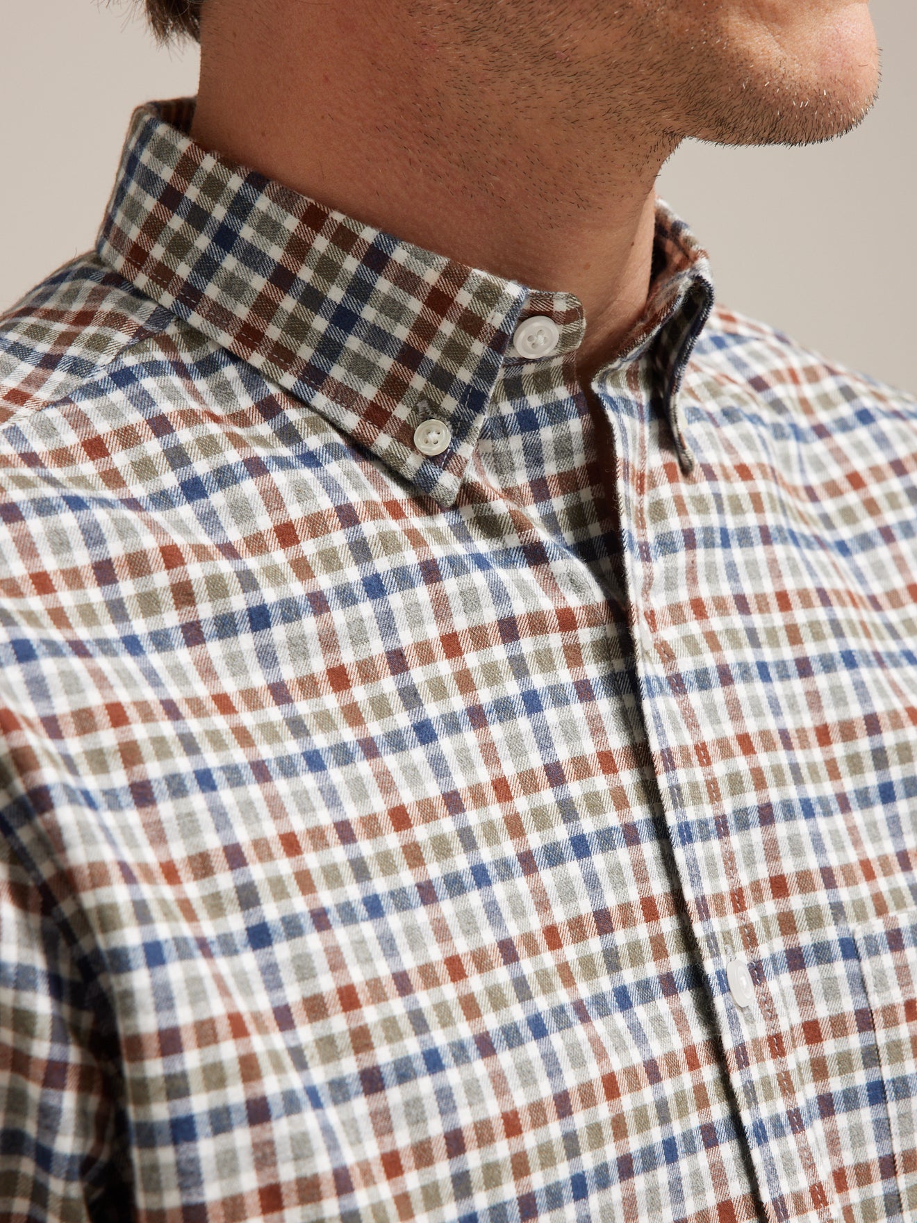 Chemise carreaux regular fit homme