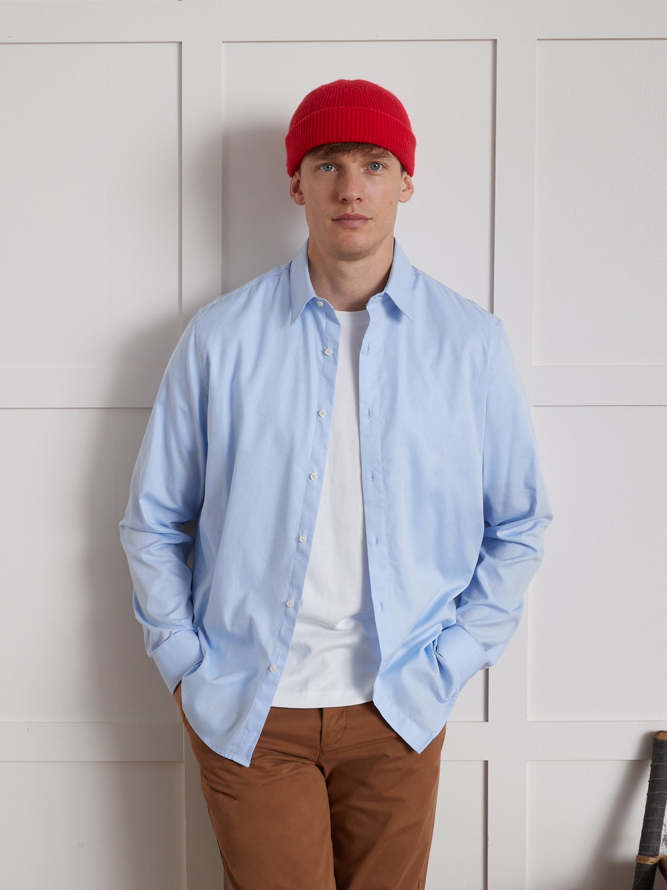 Chemise chevron regular fit homme non iron
