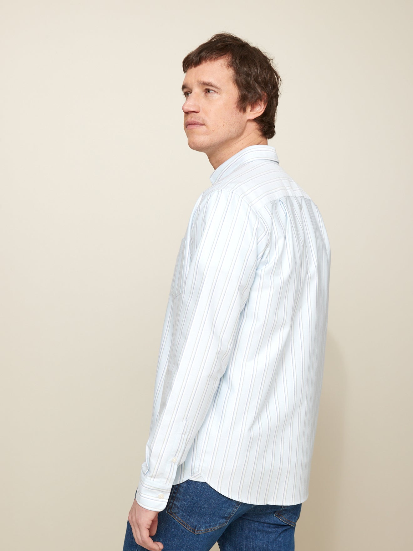 Chemise Regular Fit homme Oxford rayé