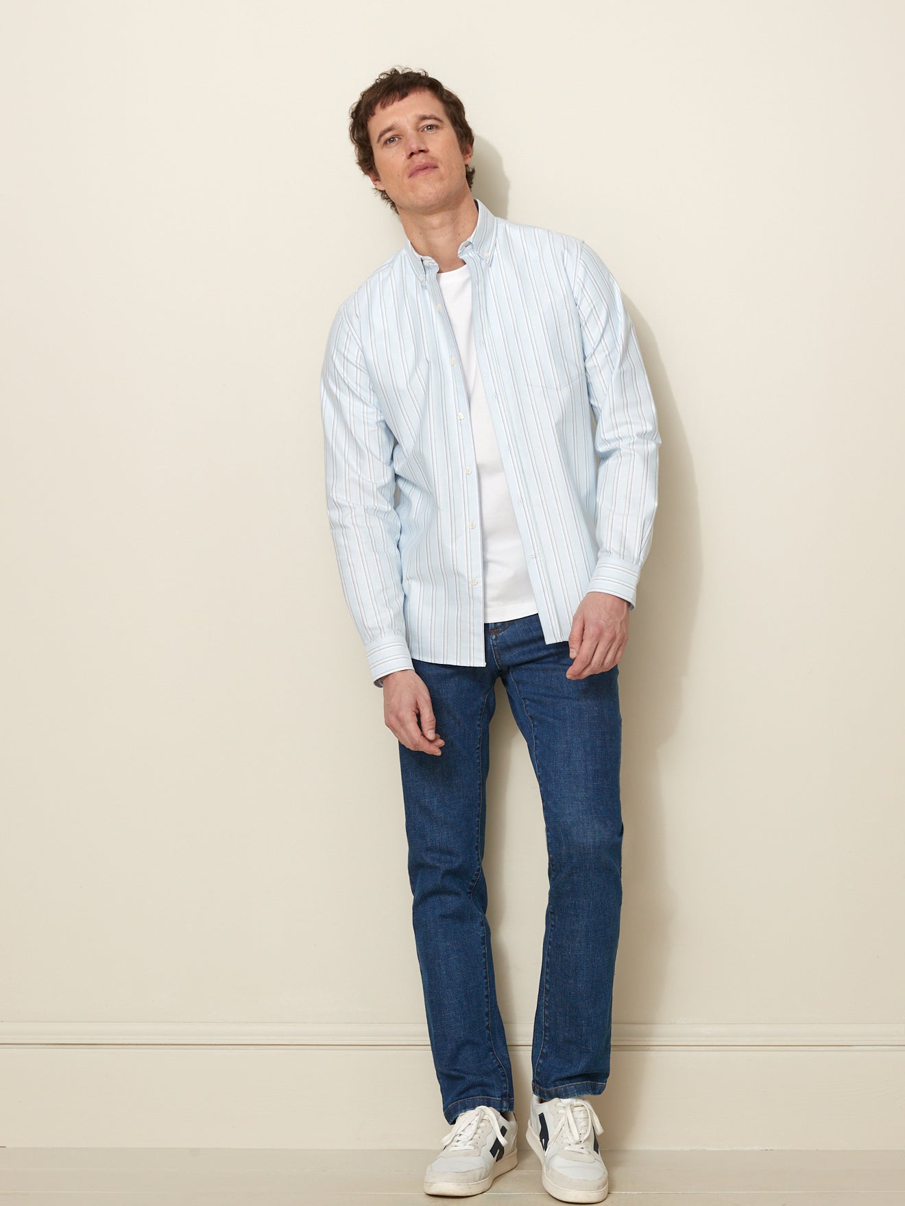 Chemise Regular Fit homme Oxford rayé