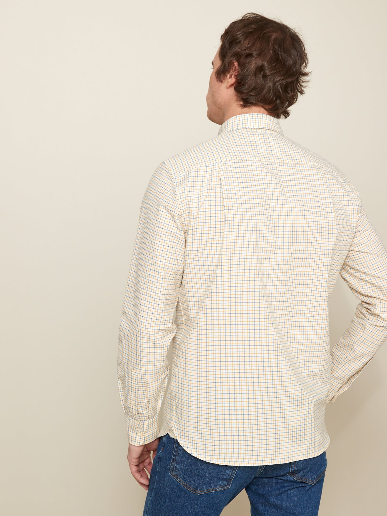 Herenhemd met tattersall, regular fit