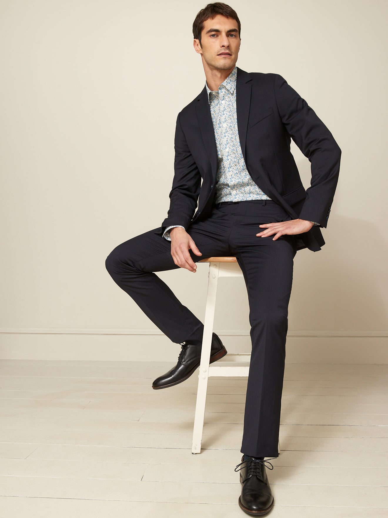 Chemise Slim Fit homme tissu Liberty Eloise