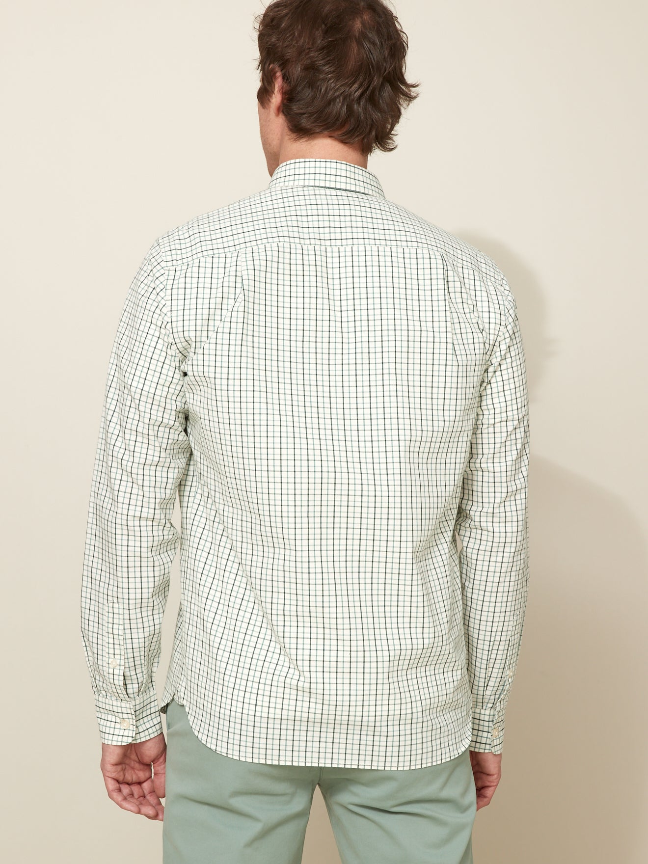 Herenhemd met tattersall, regular fit