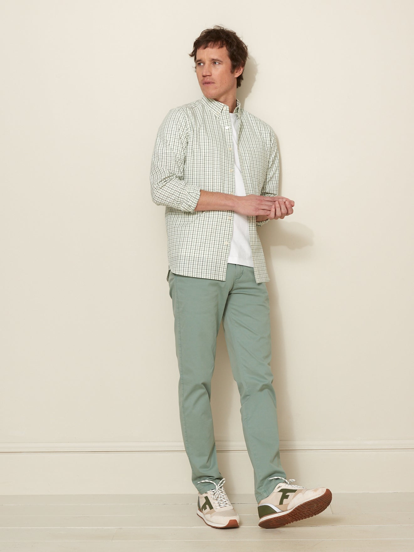 Herenhemd met tattersall, regular fit