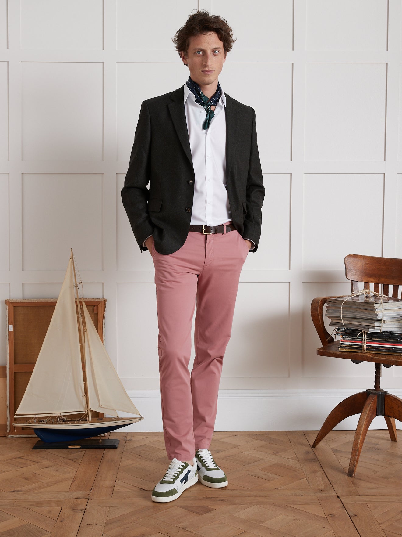 Chemise chevrons homme Classic Fit