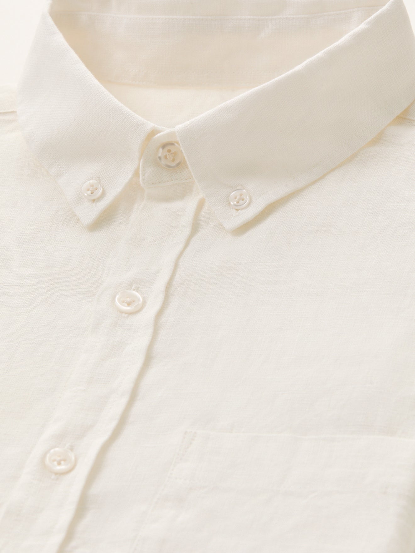 Chemise lin uni Regular Fit homme
