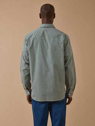 Chemise vichy homme coupe contemporaine
