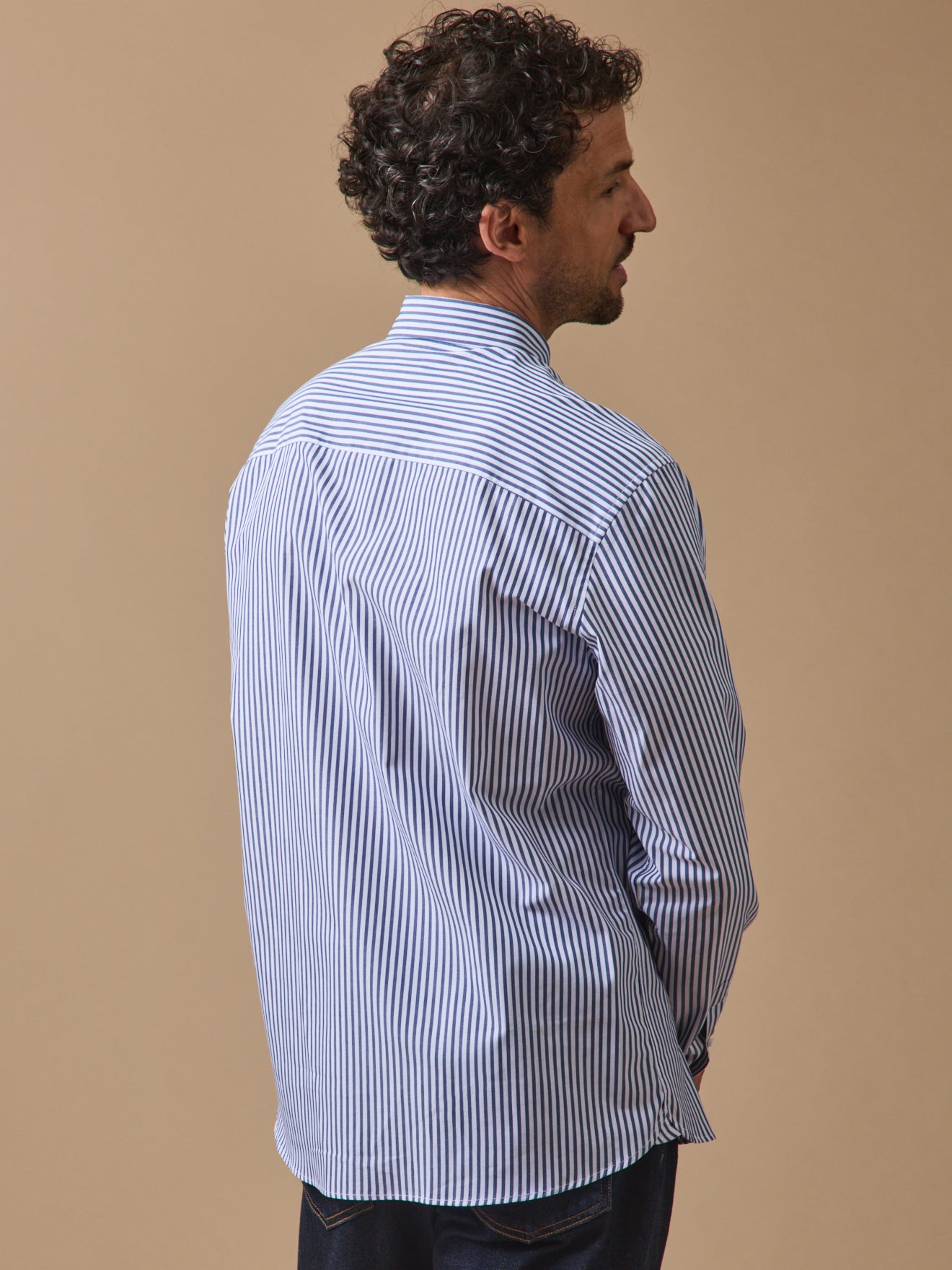 Herenhemd in biokatoen - slim fit