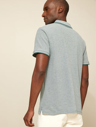 Herenpolo in piquétricot - biokatoen