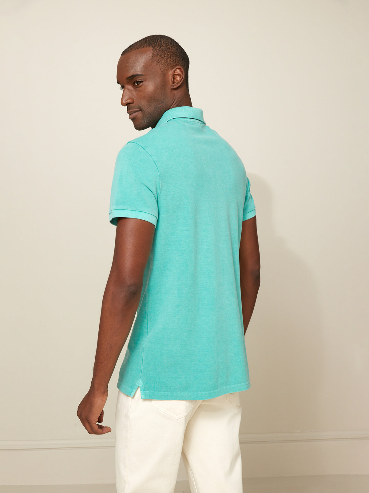 Polo maille piquée homme - coton biologique