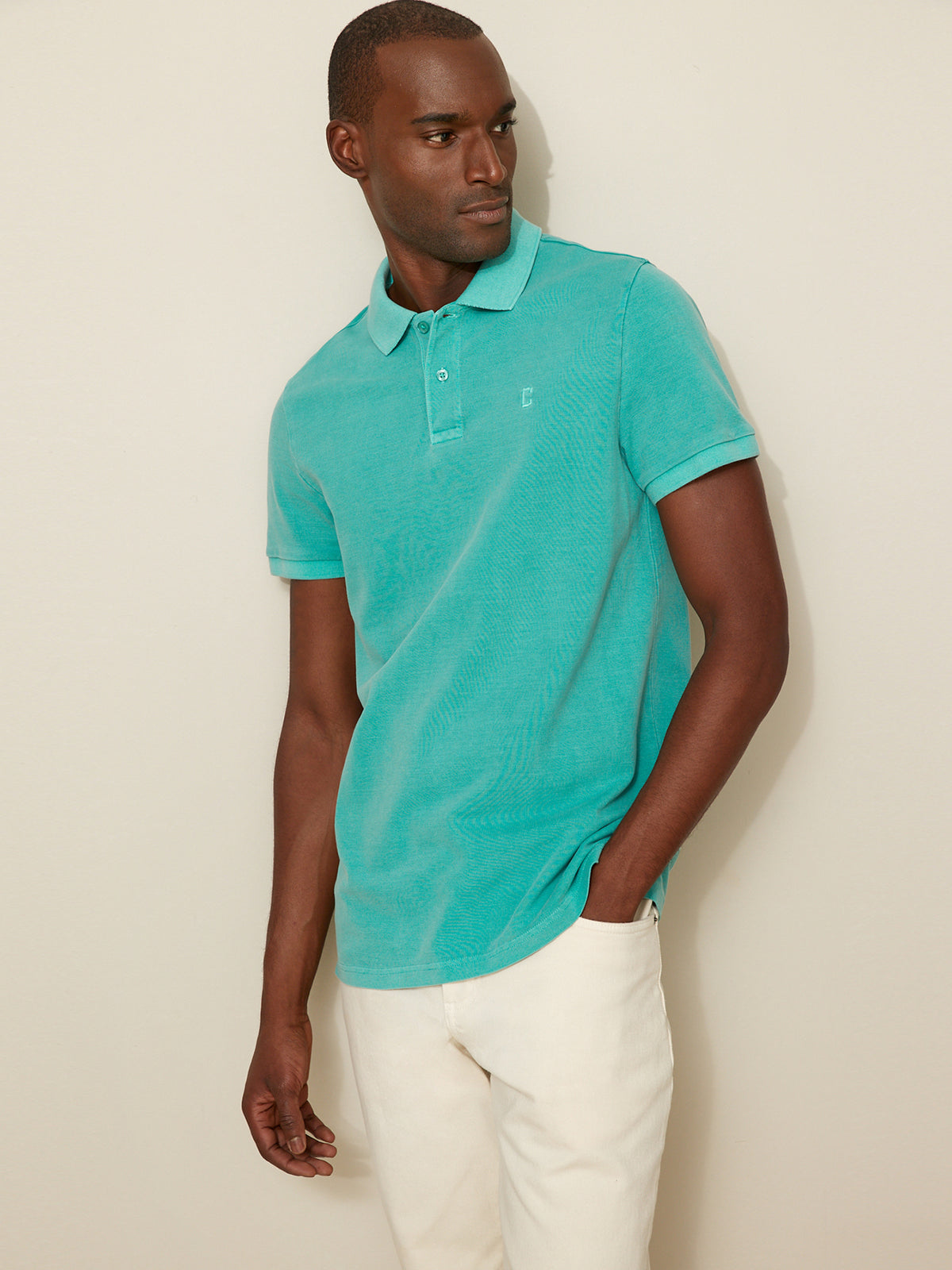 Polo maille piquée homme - coton biologique