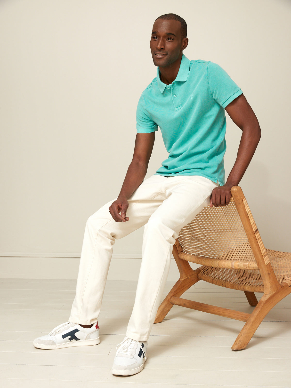 Polo maille piquée homme - coton biologique