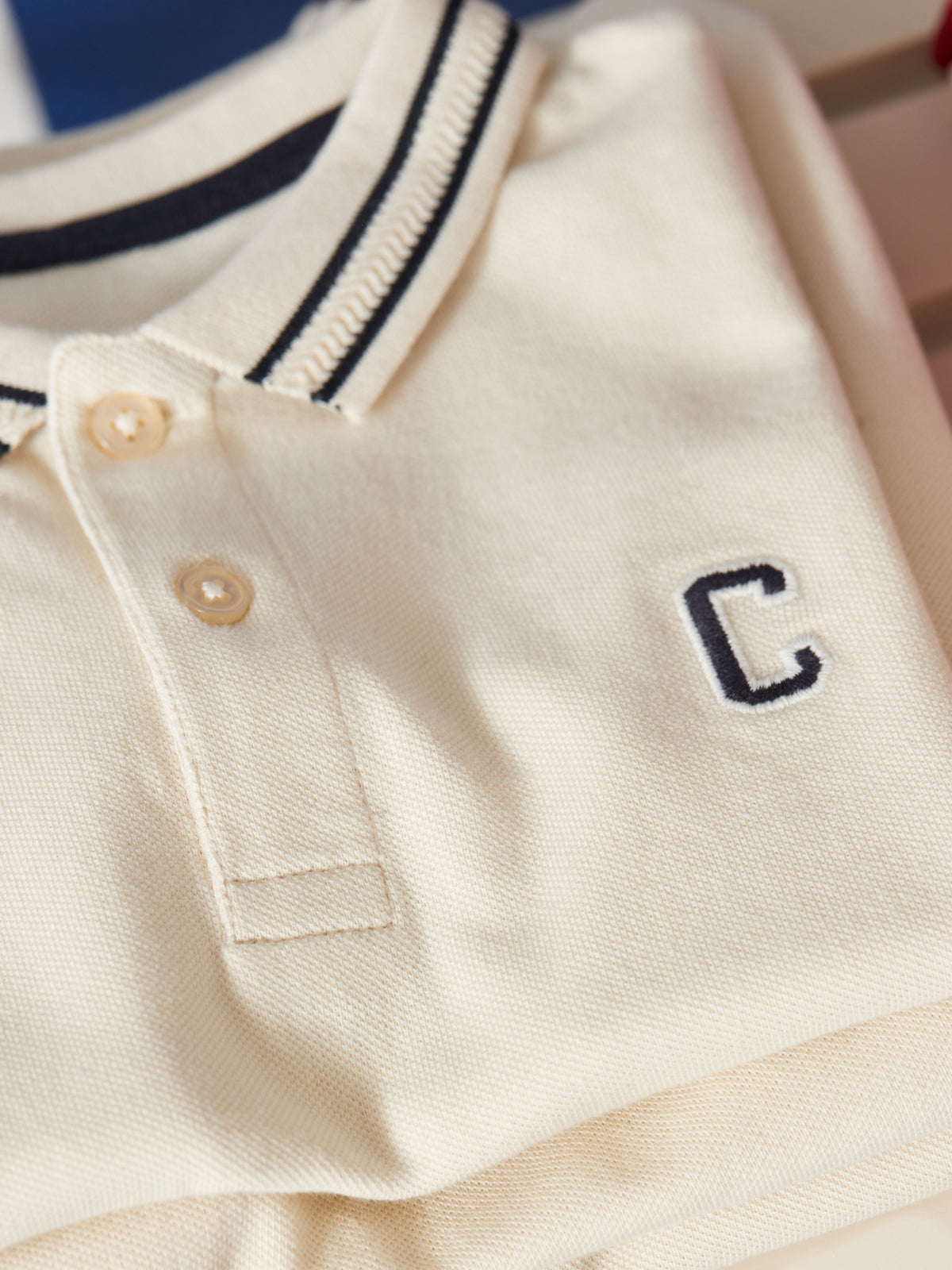 Polo in biokatoen - "The Classic à la Française" collectie