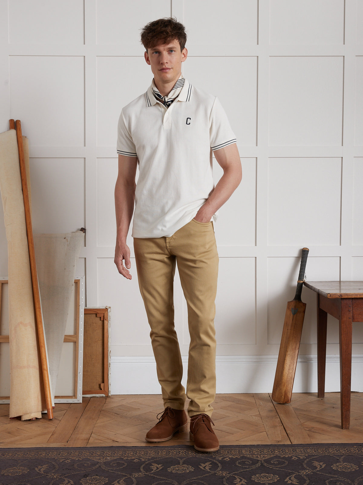 Polo in biokatoen - "The Classic à la Française" collectie