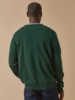 Pull col V homme - Collection Cachemire
