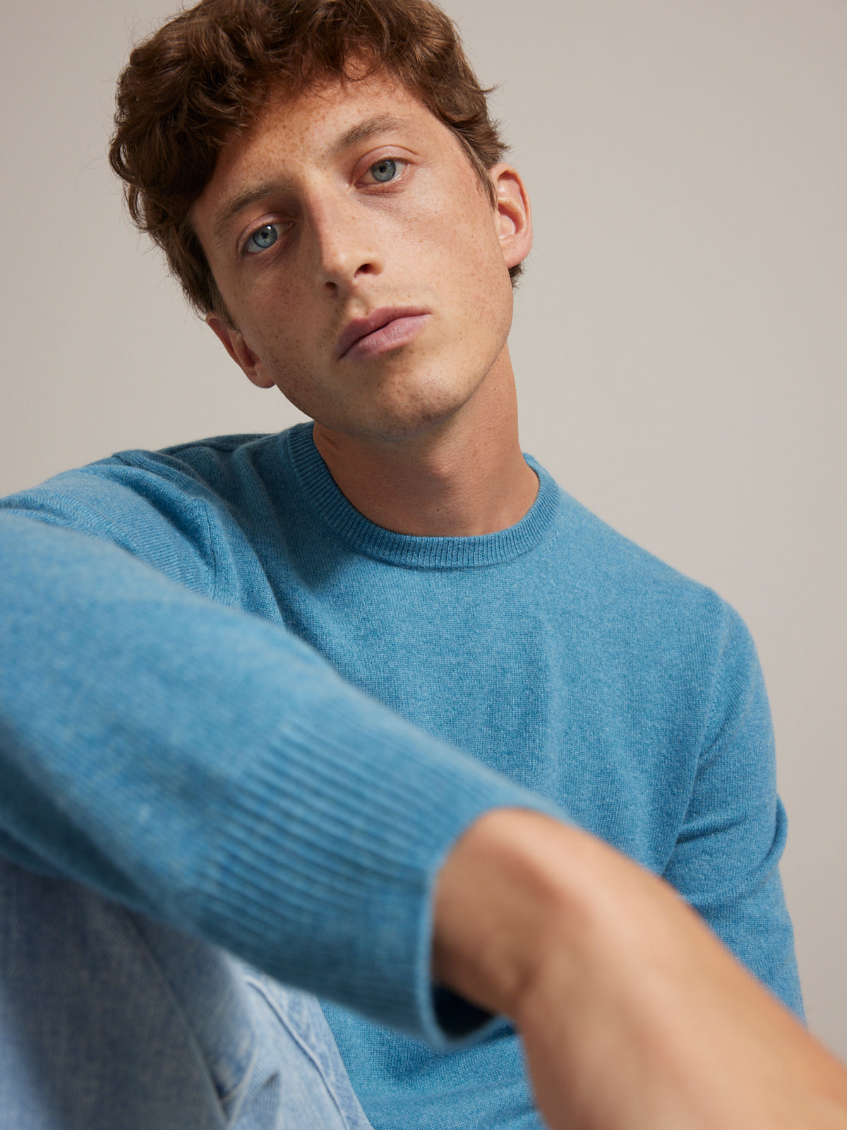 Pull col rond homme - Collection Cachemire