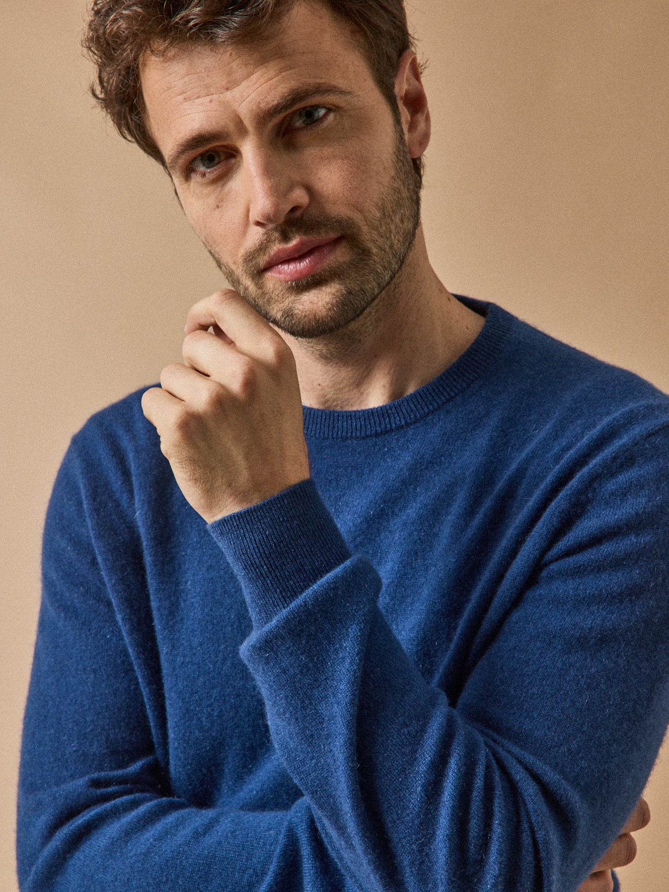 Pull col rond homme - Collection Cachemire