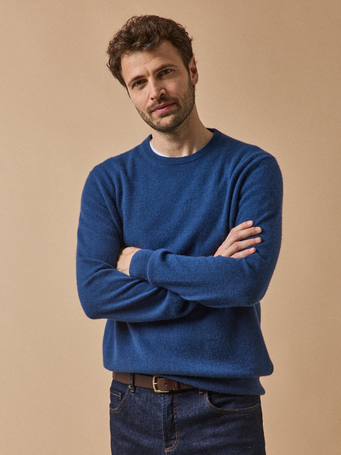 Pull col rond homme - Collection Cachemire