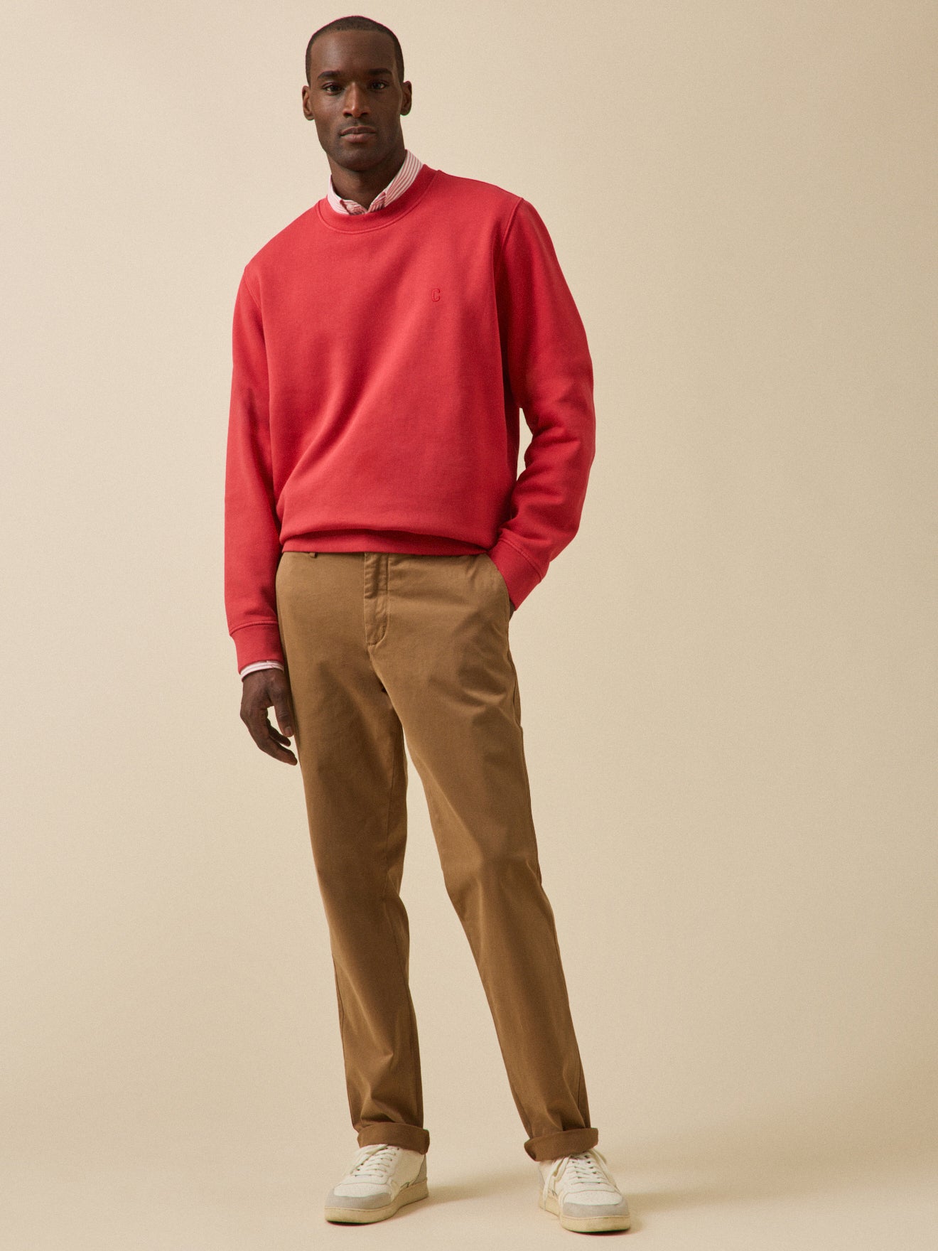 Sweat molleton homme coton biologique