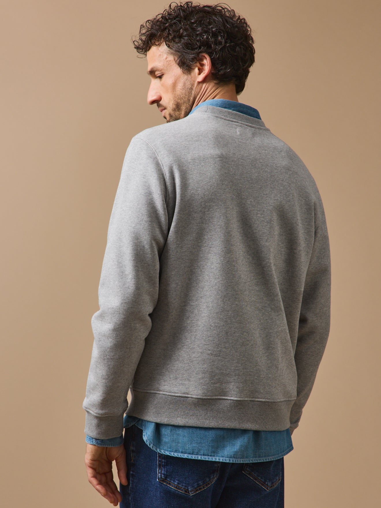 Herensweater met motief