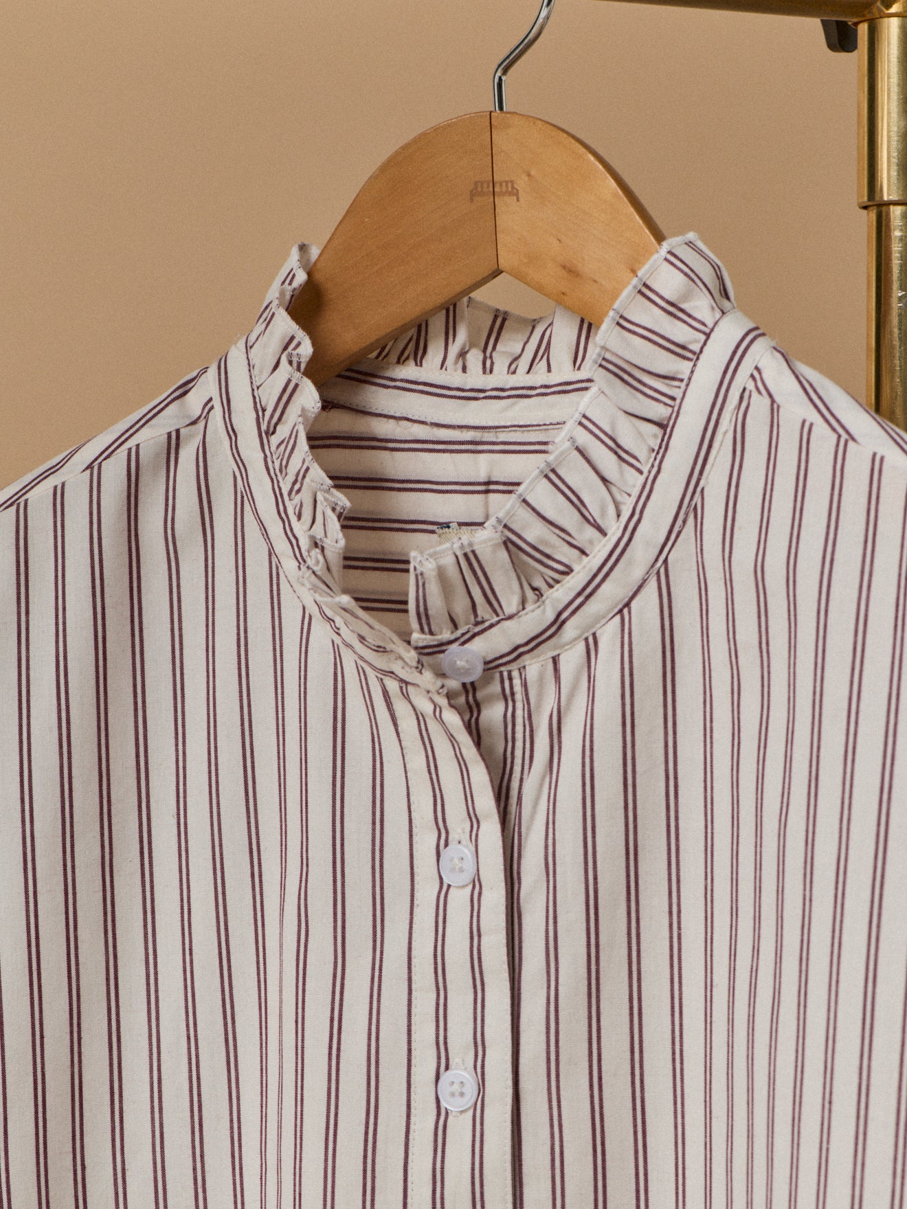 Chemise de nuit liquette rayée femme