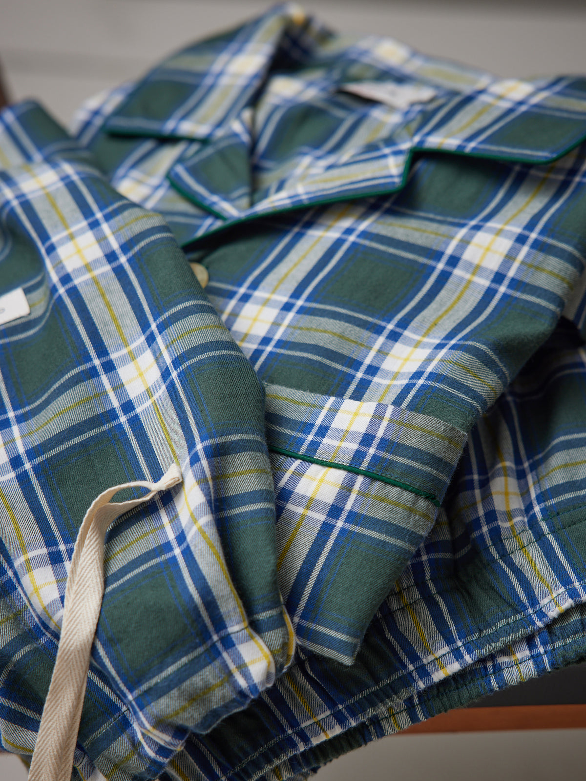 Pyjama carreaux homme