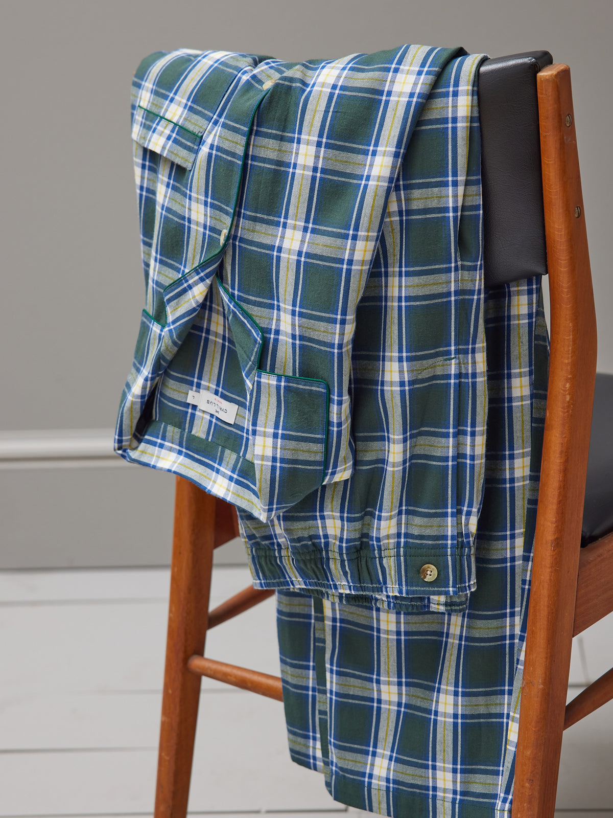 Pyjama carreaux homme