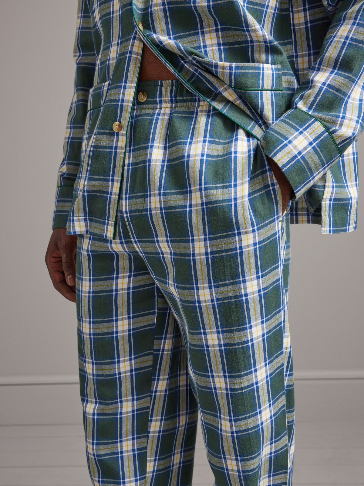Pyjama carreaux homme
