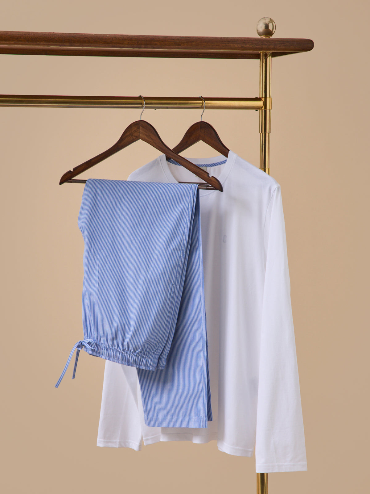 Pyjama bi-matière homme