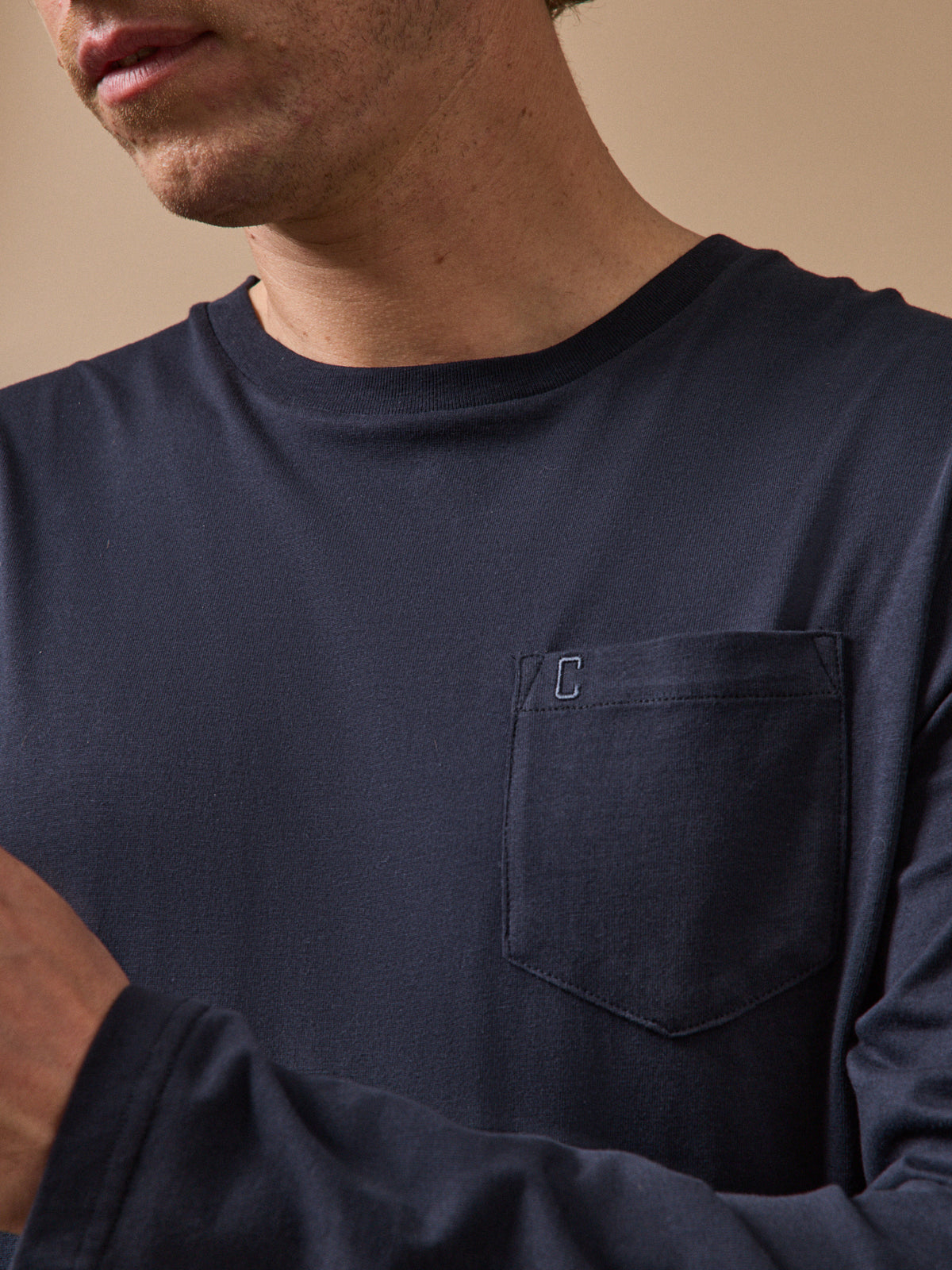 Pyjama bi-matière homme