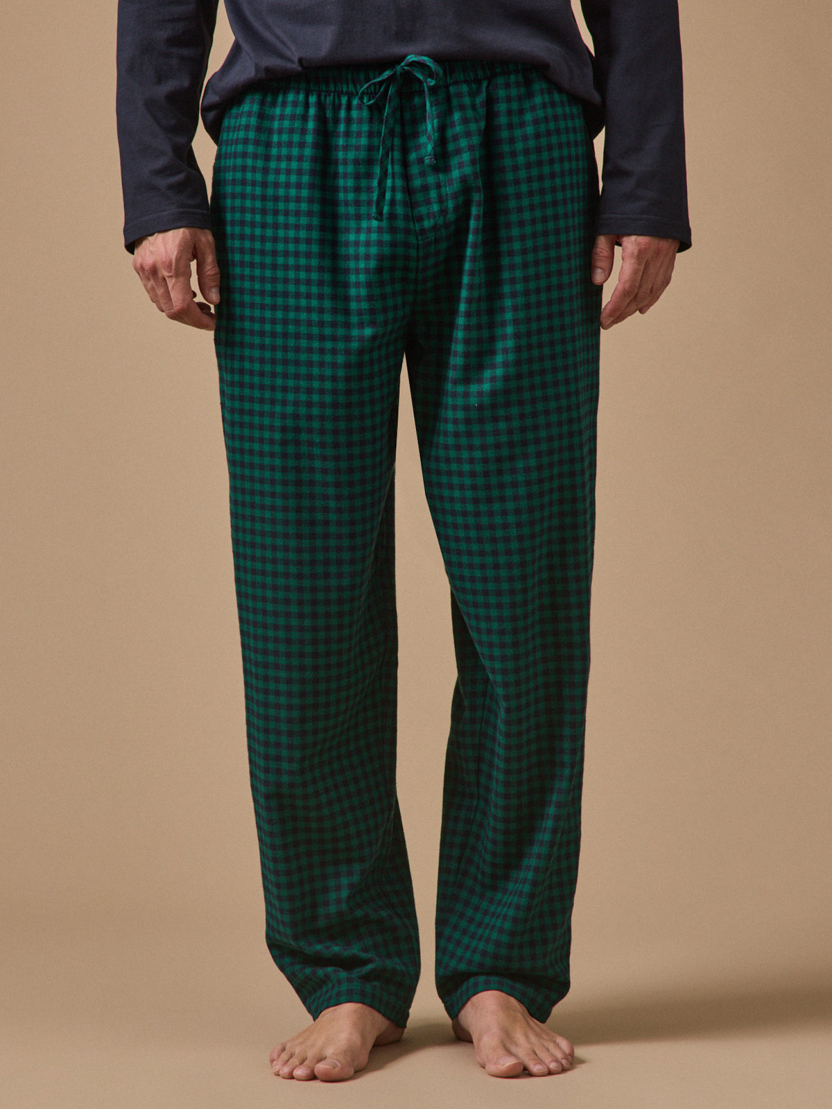 Pyjama bi-matière homme