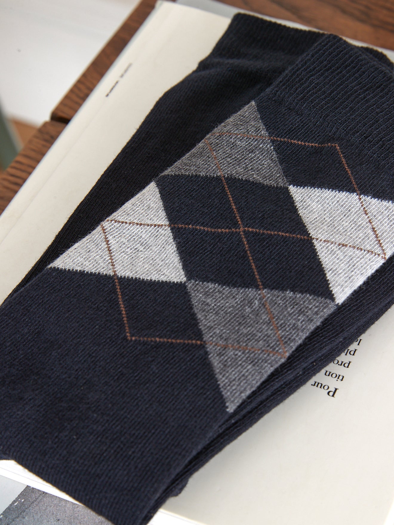 Intarsia sokken voor heren - 2-pack