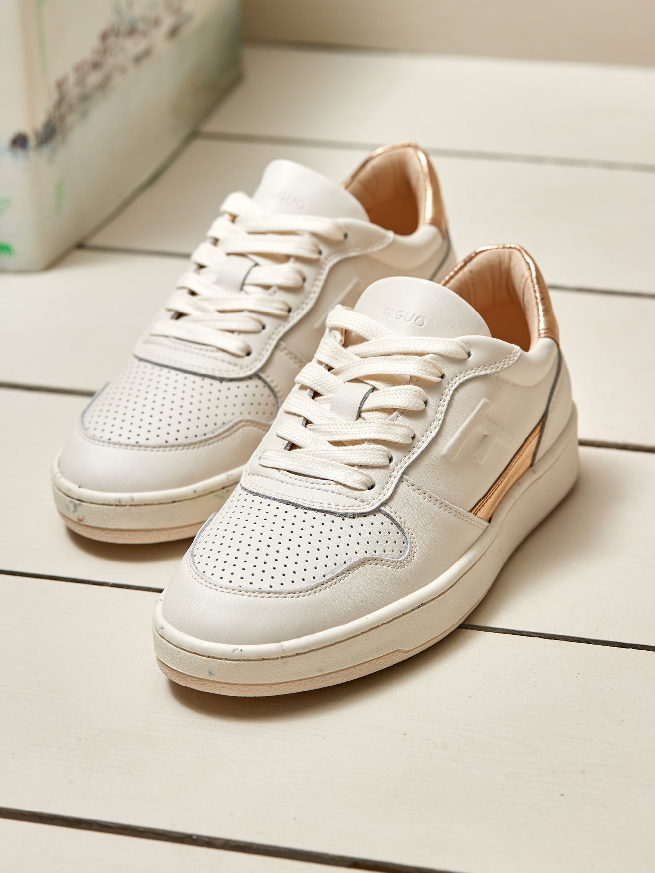 Baskets Alder cuir femme - Collection Faguo