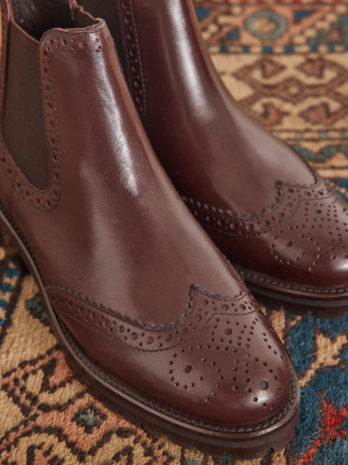 Leren chelsea boots voor dames